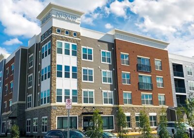 Nexus Luxury Apartments in Virginia Beach, VA exterior.